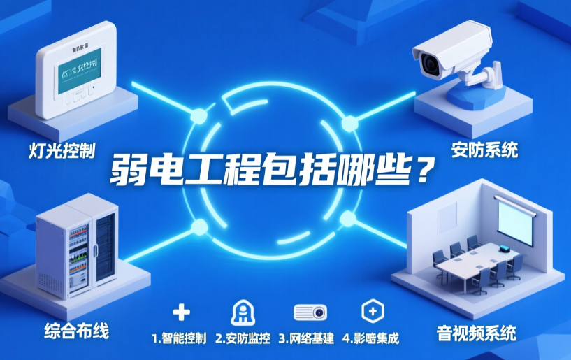 弱電工程包括哪些？百實科技給您整理一下