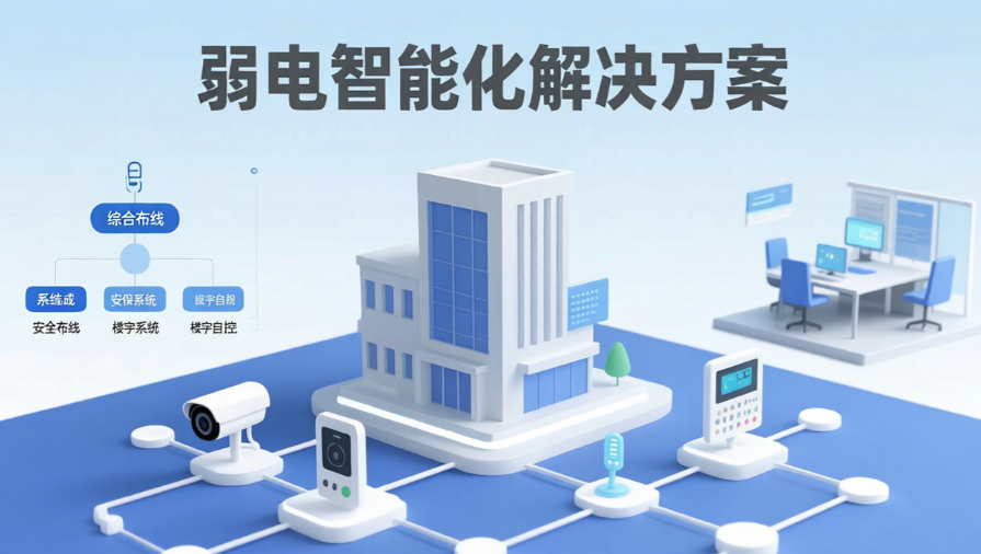 辦公樓弱電智能化選百實科技，高效穩(wěn)定的施工品質